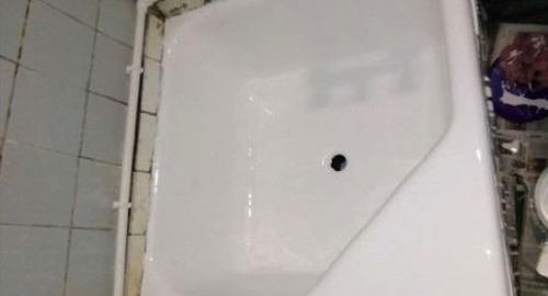 Обновление душевого поддона акрилом | Колпашево